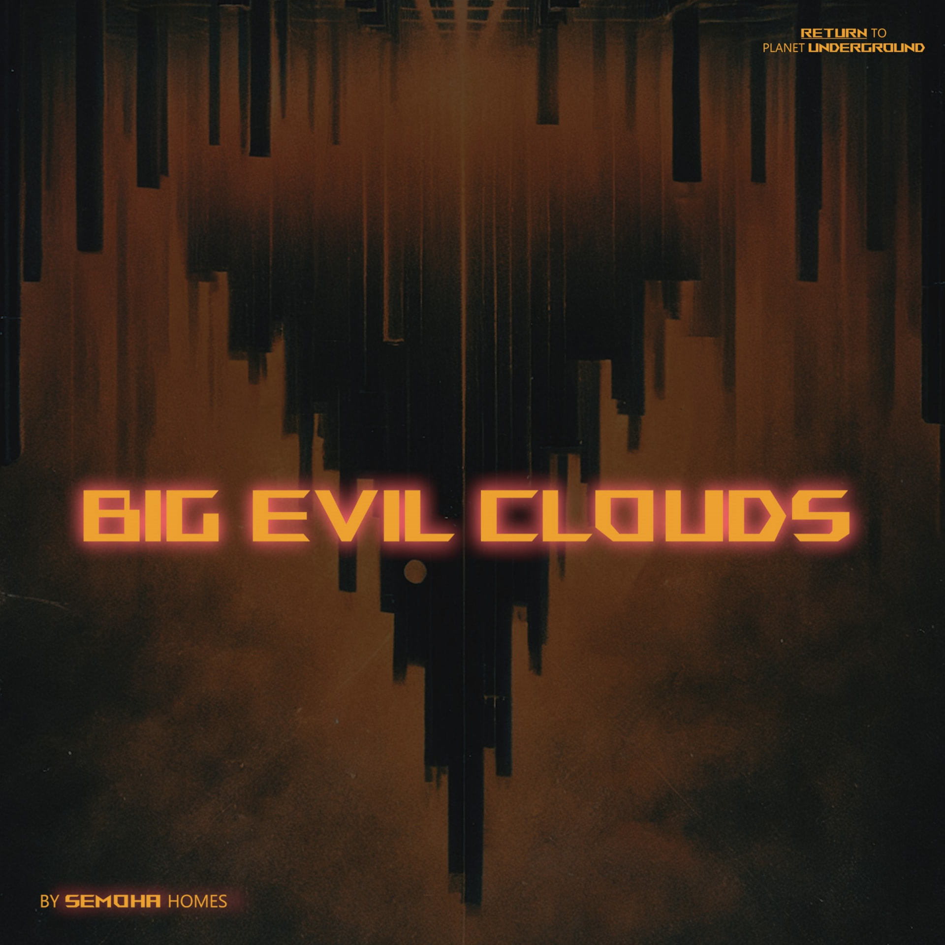 Big Evil Clouds artwork by Semoha Homes